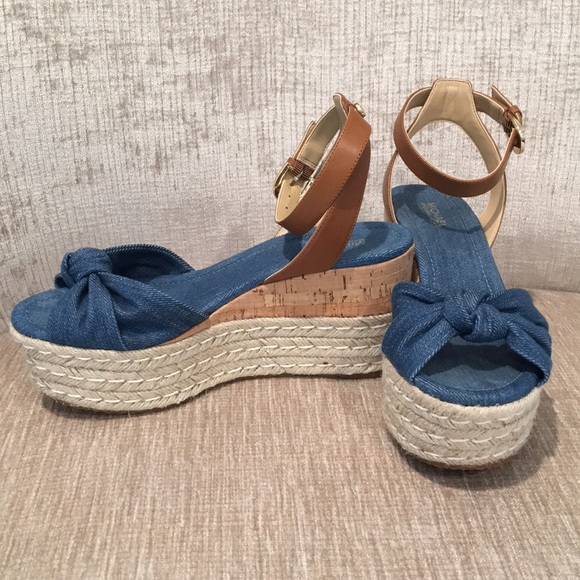 MICHAEL Michael Kors Shoes - 💙Michael Kors Denim Platforms💙